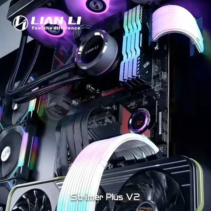 Lian%20Li%20Strimer%20Plus%20V2%20Neon%20PSU%20Extension%20Cable%20ARGB%20ATX%2024Pin%20GPU%208PinX2%20Triple%208Pin%20Detachable%20Soft%20Silicone%20Removable%20-%20Image%205