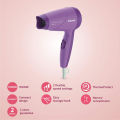 Philips HP8100/46 Compact Hair Dryer – 1000W, ThermoProtect Technology, 2 Heat Settings (Purple). 