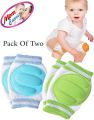 Belizzi 1 Pair Newborn Baby Leg Warmers Anti Slip Baby Knee Guard Knees Protector Baby Crawling Knee Pads. 
