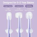 Infant Oral Care Set – Gentle Silicone Toothbrush with Protective Case.