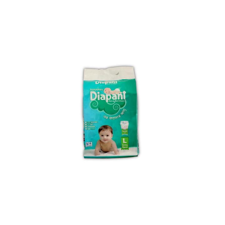 Bashundhara Diapant-Mini Series (L)-9-14 kg-5 pcs