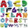 Alphabet Lore Plush Toys Anime Doll Kawaii 26 English Letters Stuffed Toys Kids Enlightenment Montessori Plush Toy Doll Gifts. 
