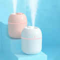 Portable 220ml H2o Mini Cup Spray Mist humidifier Double Wet Aroma Essential Oil Diffuser Car usb air humidifier.