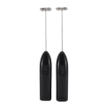 Milk Frother Handheld, Coffee Frother Battery Operated - Electric Whisk Coffee Stirrers, Milk Foamer, 4 Pack.
