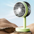 DURATION POWER DP-7639 Rechargeable 4000mAh Battery Three Speed Modes Up-Down Adjustable Fan. 