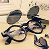 Round%20Outdoor%20Flip%20Up%20Lens%20Sunglasses%20Retro%20Steampunk%20Glasses%20Eyewear%20-%20Image%203