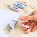 Scissors Creative Mini Portable Folding Scissors Simple Paper-Cutting Art Tool Stationary Scissors. 
