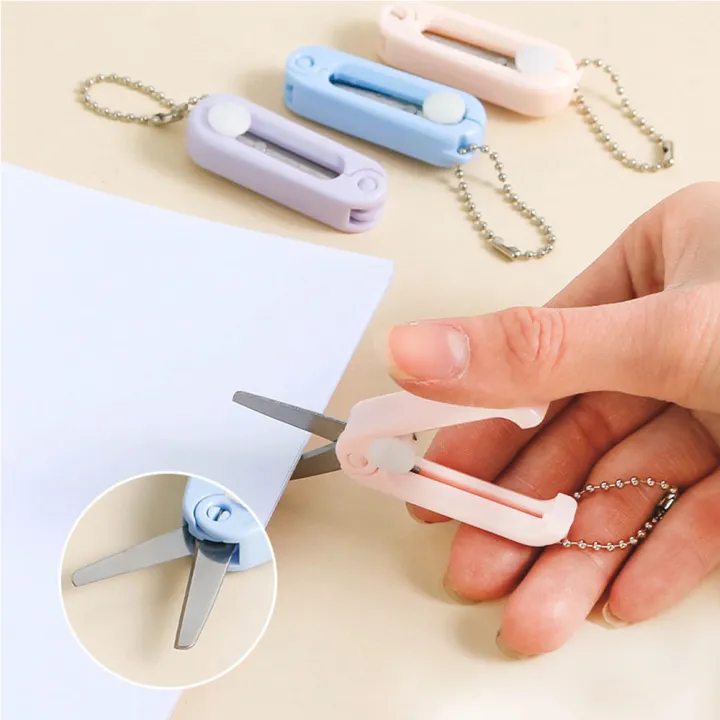 Scissors%20Creative%20Mini%20Portable%20Folding%20Scissors%20Simple%20Paper-Cutting%20Art%20Tool%20Stationary%20Scissors%20-%20Image%204