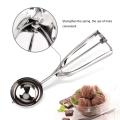 Stainless Steel Scoop Ice Cream Mash Potato Food Spoon. 