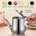 Stainless Steel Oil Dispenser 600ml Oil Bottle Dispenser 1Pcs.. 