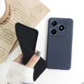 Tokifu For Realme C63 Back Cover Matte Simple Solid Color Soft Silicone TPU Case. 