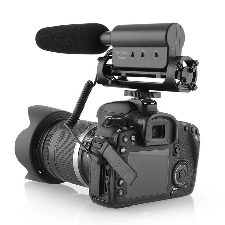 Takstar%20SGC-598%20Photography%20Interview%20Shotgun%20MIC%20Microphone%20for%20Nikon%20Canon%20DSLR%20Camera%20DV%20Camcorder%20for%20Vloggers/Videomaker%20-%20Image%205