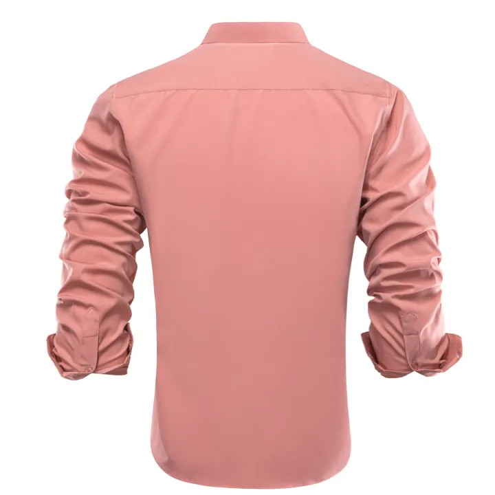 Hi-Tie%20Silk%20Mens%20Shirts%20Mandarin%20Collar%20Long%20Sleeve%20Jacket%20Shirt%20Soft%20Elegant%20Light%20Male%20Blouse%20Pink%20Green%20Yellow%20Black%20White%20-%20Image%205