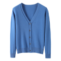 2022 cashmere sweater cardigan women's long sleeved elegant Vintage sweater cashmere knitted spring and autumn coat.