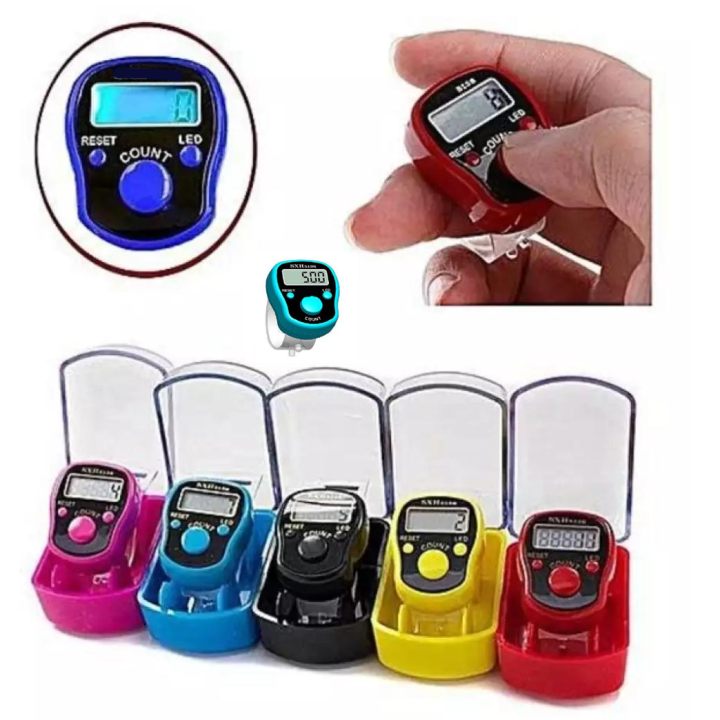 Digital Tasbih Tally counter with LED light Digital Led Tasbeeh Finger counter