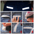 5M Reflective Strip Sticker 2-5cm Heat Transfer Reflective Tape For DIY Clothing Bag Shoes Iron on Safety Clothing Supplies. 