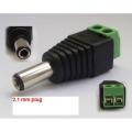 DC Power Balun Connector Adapter Plug Male Jack Socket.