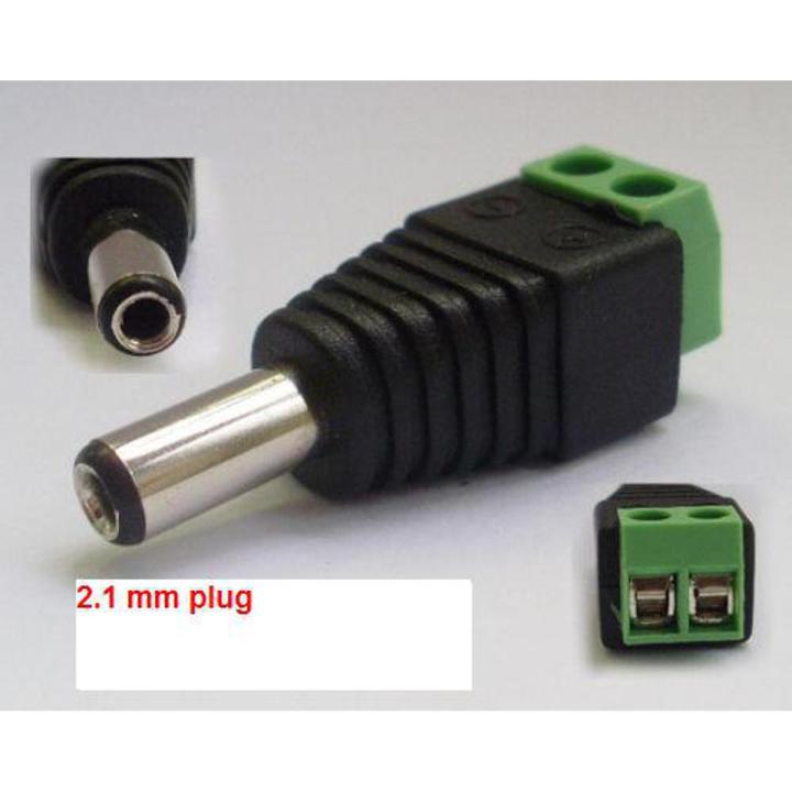 DC Power Balun Connector Adapter Plug Male Jack Socket
