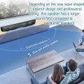 BS-21 Original Design Wireless TV Soundbar colorful Portable Outdoor Bluetooth Speakers HIFI Sound Column Home Theater FM Radio. 
