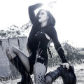 Women's Black Crop Top Short Hoodie Ladies Gothic Punk Halter Mesh Hooded Sweatshirt Coat Halloween Cosplay Tops. 