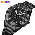 SKMEI Men Watch Fashion Stainless Steel Waterproof Date Week Display Men Quartz Watch 9293. 