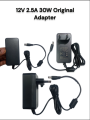 12V 2.5A 30W Power Supply Adapter 220V AC to DC 12V Transformer, Mini DC UPS AC 220V to Power Supply for 12v 2.5A Charger. 