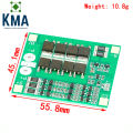 Upgrade 3S 25A BMS 11.1V 12.6V 18650 Lithium Battery Protection Circuit Board with Balanced Charging System - Enhanced Battery Management. 