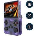 FLH R36S Retro Game Console 64GB 21000+ Games Linux and PSP Gaminig System 3.5 Inch IPS Screen Portable Pocket Game Player for Kids B Easy to Use. 