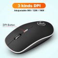 iMice Wireless Mouse Silent Computer Mouse 1600 DPI Ergonomic Mause Noiseless Sound USB PC Mice Mute Wireless Mice for Laptop. 
