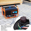 Automatic Voltage Regulator, 450V 680UF Capacitor 8 Wires Generator AVR High Resistance Accuracy for Replacement.