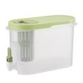 3.9L Cold Water Bottle With Faucet Lemon Bottle Drinkware Kitchen Iced Drink Fruit Tea Drink Cool Water jug For Outdoor Camping.