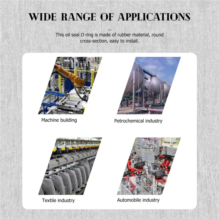 NCANRUI%2010%20pcs%20Black%20Rubber%20Oil%20Seal%20O%20Shaped%20Rings%20Seal%20washers%208%20x%204%20x%202%20mm%20-%20Image%204