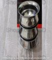 SS Hari / Patil / Handi / Deski Combo of 3 Pieces set Induction Supported Full Stainless Steel set.