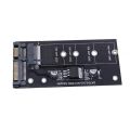 M2 To SATA3 Adapter Card High Efficiency SATA M.2 SSD Convert Adapter Card NVME SSD Upgraded SATA 6 Gbps NGFF Adapter. 