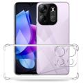 For Infinix Smart 7 Case Clear Shockproof Phone Case For Infinix Smart 7 Soft TPU Clear Cover For Smart 7 X6515 Coque. 