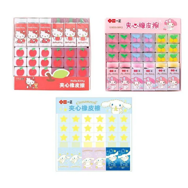 4%20styles%20Sanrio%20Mymelody%20Kuromi%20Cinnamoroll%20fruit%20Style%20Cartoon%20Eraser%20Rubber%20Eraser%20Primary%20Student%20Prizes%20Promotional%20Gift%20Stationery%20-%20Image%208