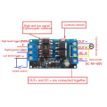 5X Dc 4V -60V High-Power Mos Fet Trigger Drive Switch Module Board Pwm Adjustable Controller Dual-Mos Module. 
