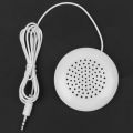 2X New 3.5mm Portable Mini Speaker Pad for MP3 MP4 CD iPod Phone White. 
