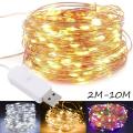 LED Fairy String Lights USB Copper Wire Starry String Light Strip Lamp Holiday Lighting Home Wedding Party Light Decor. 