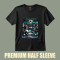 Half Sleeve Naruto(Bundle) Printed Jersey T-shirt For Men and Women.