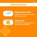 The Derma Co 1% Hyaluronic Long Lasting Sunscreen SPF 50 PA++++ with Hyaluronic Acid & Vitamin E for Broad Spectrum Protection- 50 g | 6 Hrs. Sun Protection | Water & Sweat Resistant | No Reapplication Needed.