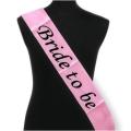 Bride to be sash/bride to be party sash for girls and womans. 