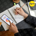 Spiral Notebook by OXYNOTE - 8.5 x 5.5 inches - 120 Pages - Double Wire-O Binding. 