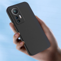 For Xiaomi Mi 12 Lite Back Cover Matte Simple Solid Color Soft Silicone. 