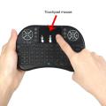 3 Colour Backlit Wireless Mini Keyboard With Touchpad Mouse- Gaming - Rechargeable - Wireless Mouse Keyboard COMBO For Android TV Box /  PC / Laptop-. 