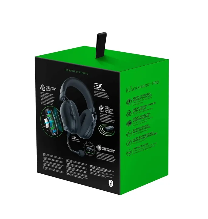 Razer%20BlackShark%20V2%20Pro%20Black%20Wireless%20Gaming%20Headphone%20II%20plug%20and%20play%20with%20computer%20or%20xbox%20or%20console%20-%20Image%207