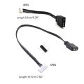 Fan Controller Adapter Cable 5V 3-pin To 6pin/ 4pin Converter 5V ARGB 3Pin to 4Pin 6Pin for Coolmoon Cool Moon Fans. 
