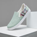 Men Casual Shoes Canvas Slip on Skate Fashion Sneakers Vintage Non Slip Walking Flats Male Loafers Vas BunnyGarden. 