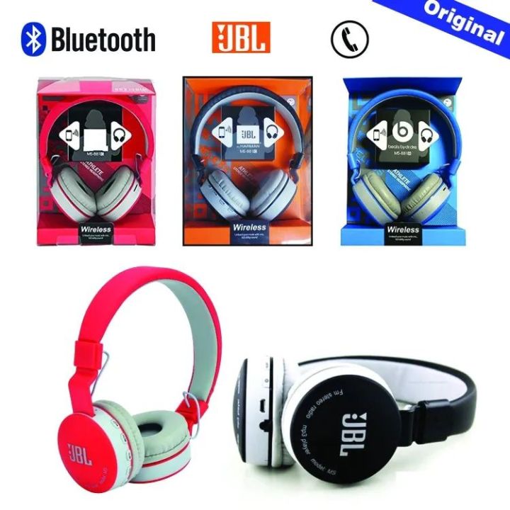 Wireless Bluetooth Headphone Ms-881A Professional - Enjoy Professional-Grade Audio Quality With Wireless Bluetooth Headphones/Bluetooth Headphon-Multicolor