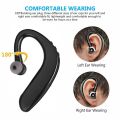 S109 Single Ear Wireless Bluetooth-compatible Headphones In-ear Call Noise Cancelling Business Earphones With Mic.